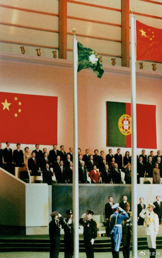 1999年12月20日，中国政府恢复行使对澳门的主权。